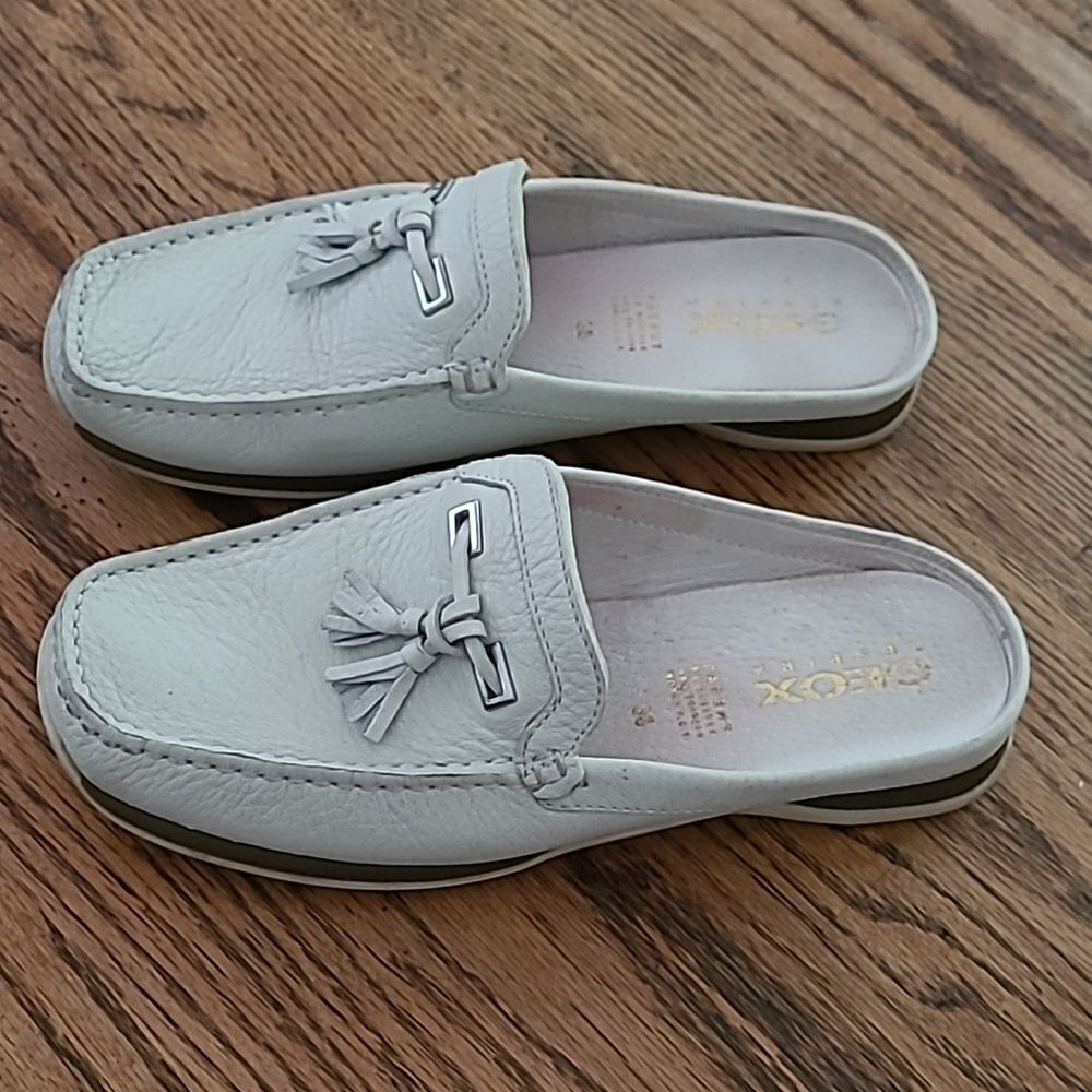 GEOX euro sz 38 shoes, mules